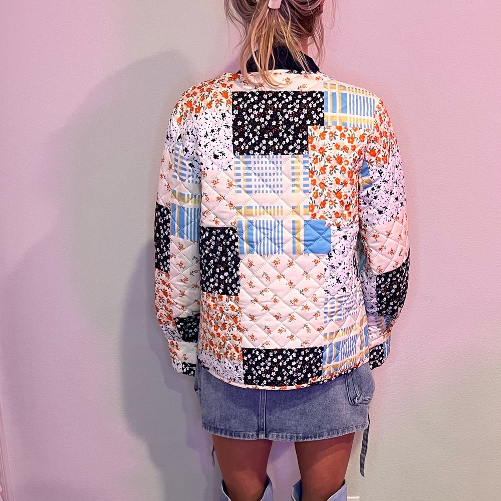 Colorful Patchwork Jacket - image 6